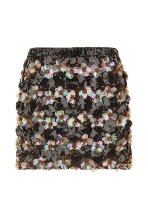 P.A.R.O.S.H. falda bordada con lentejuelas