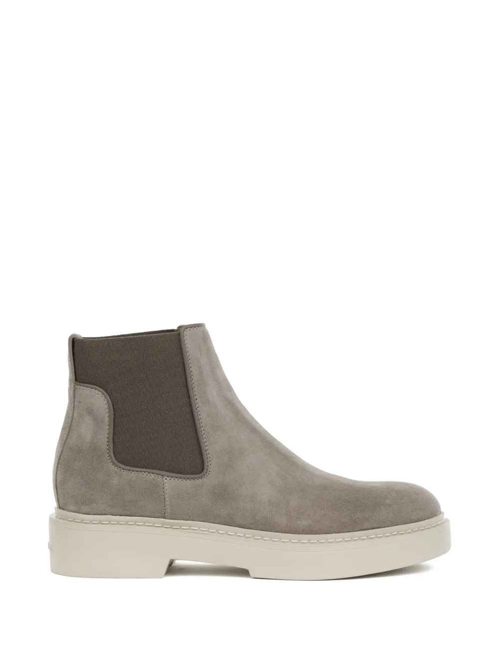 Santoni suede chelsea boots Grijs
