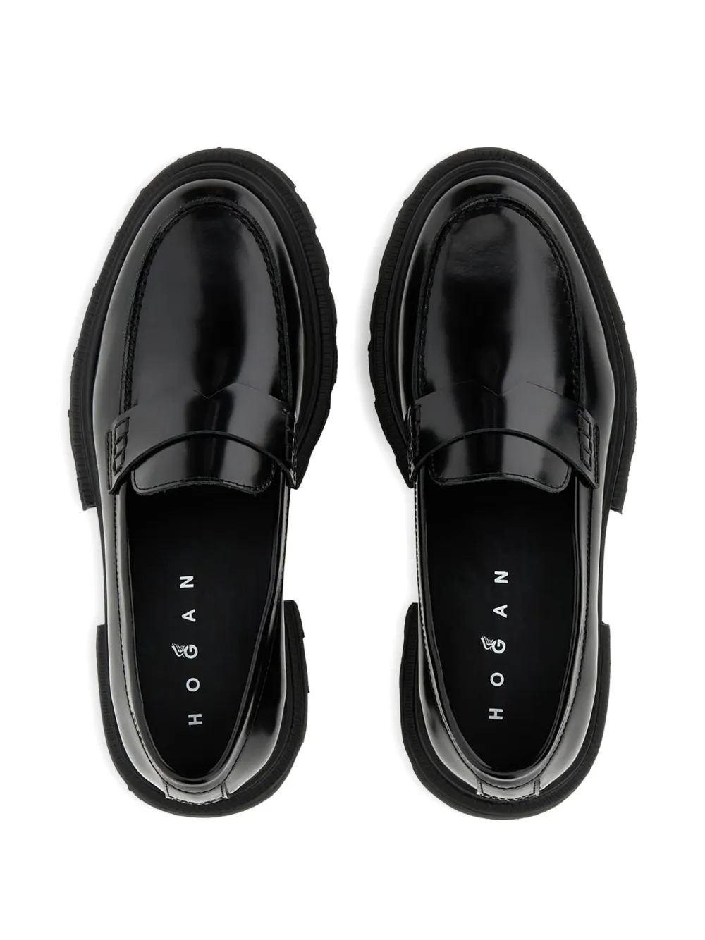 Hogan 10-Storey loafers Zwart