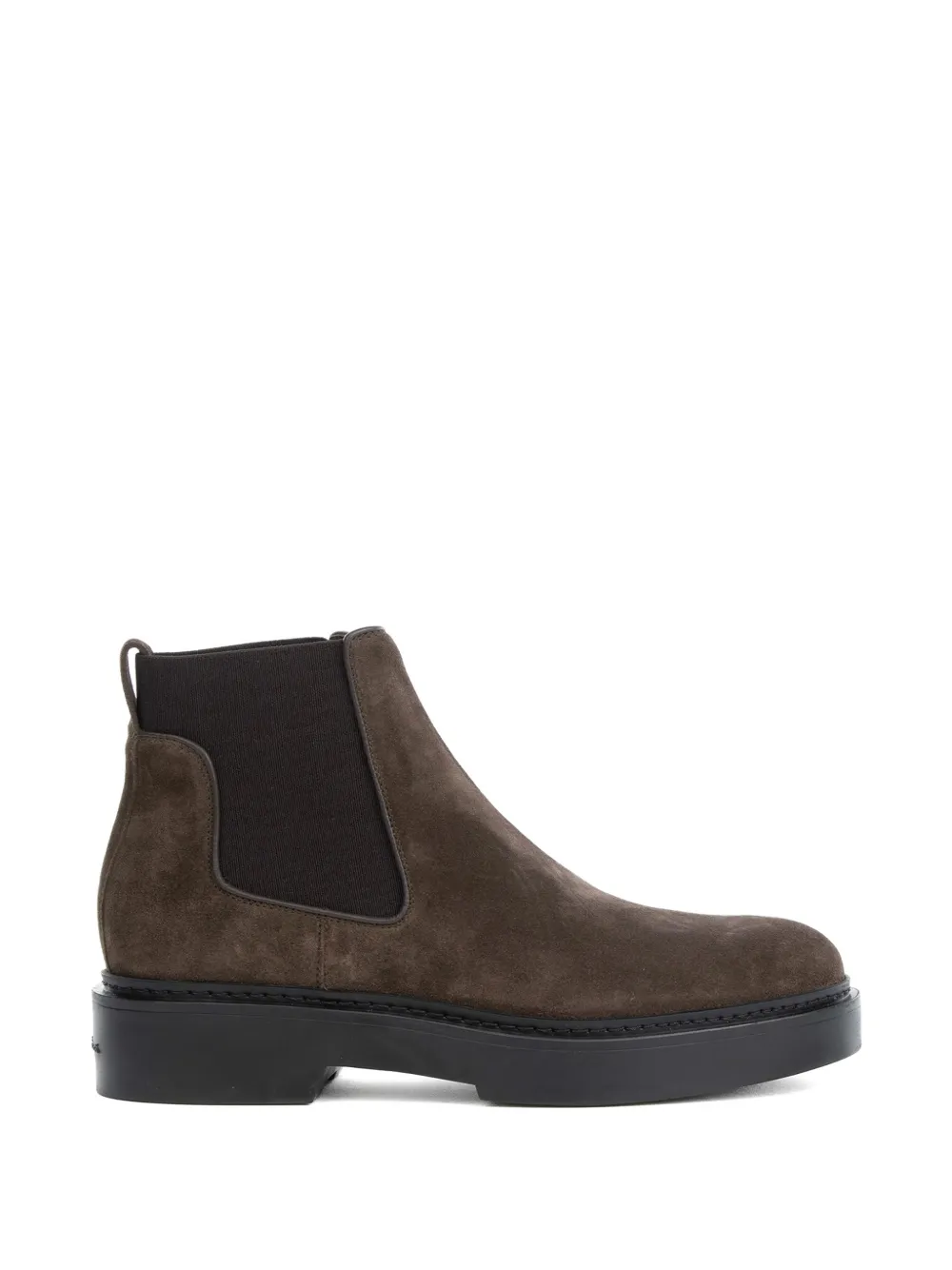 Santoni suede chelsea boots Bruin