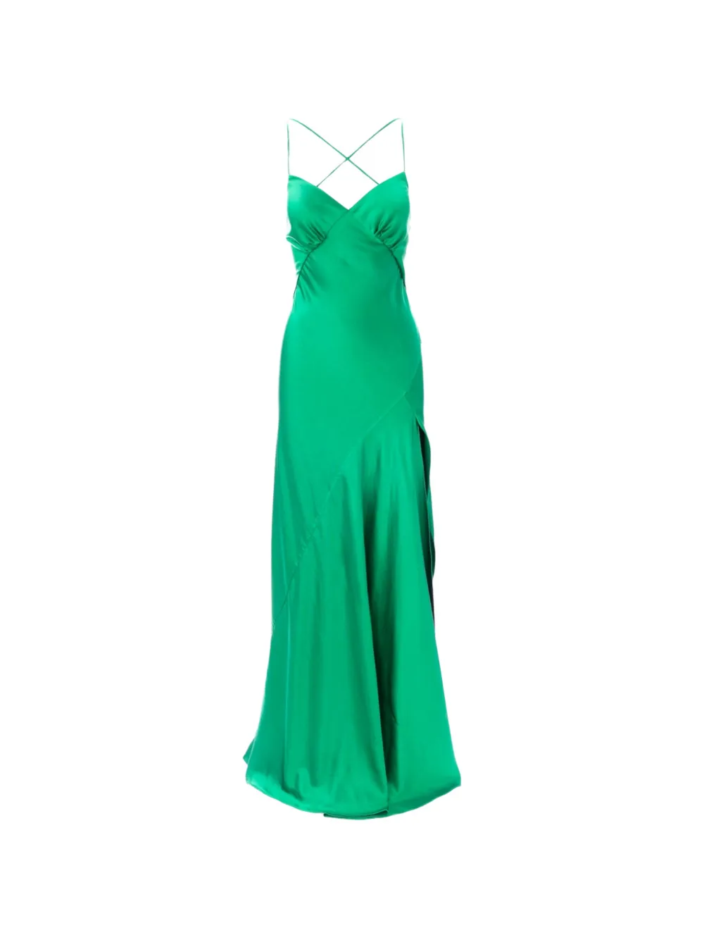 ROSERRY Seville cross-straps dress - Verde