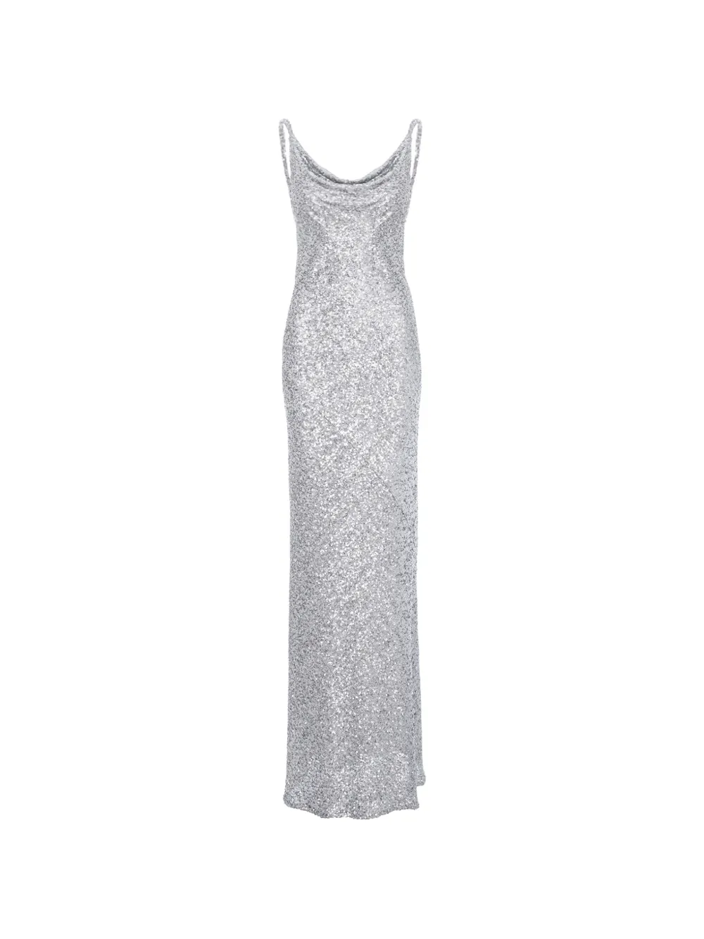 ROSERRY Margot sequined sleeveless dress - Silber