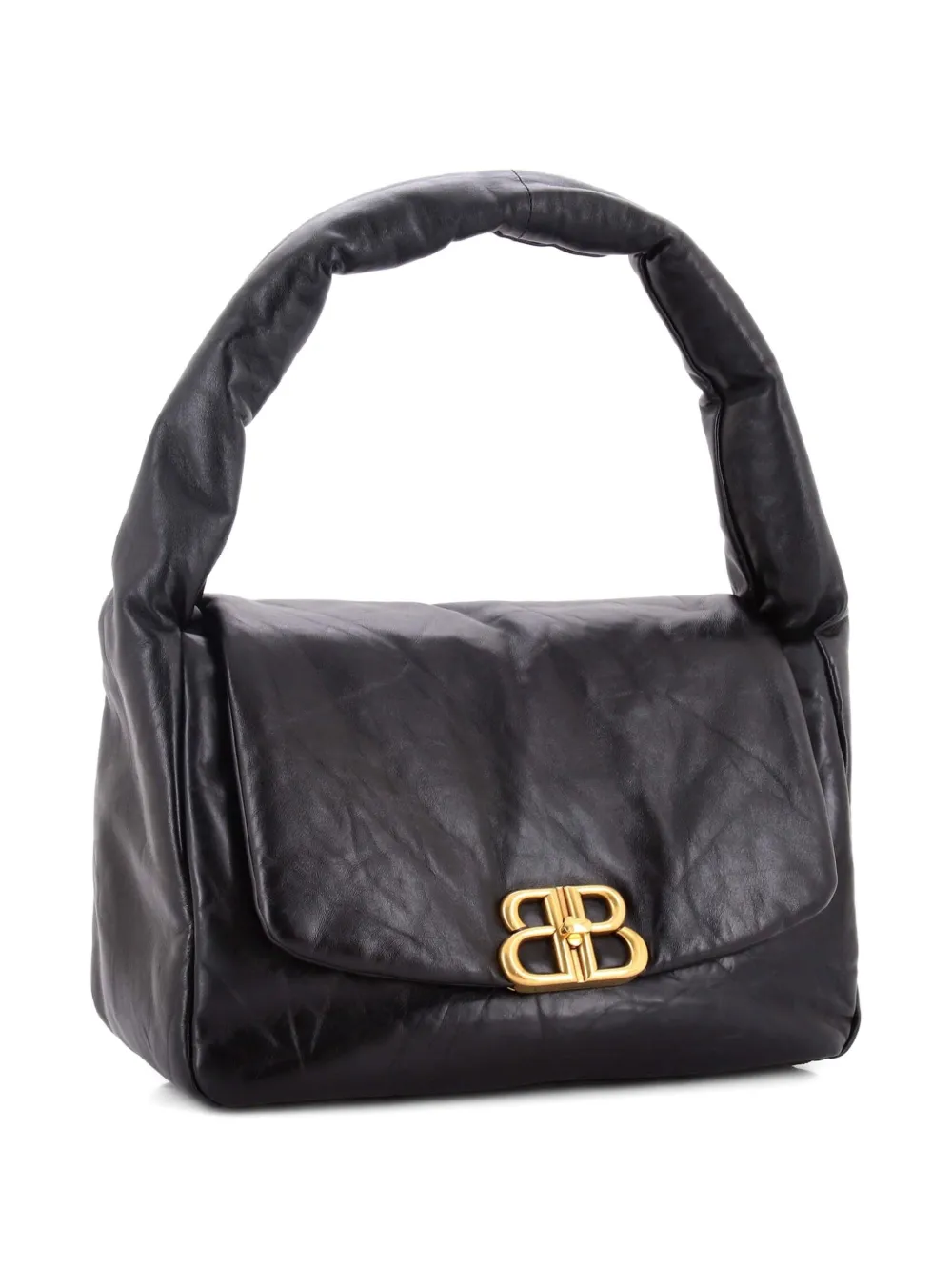 Monaco Sling Bag Padded Leather Large Shoulder Bag