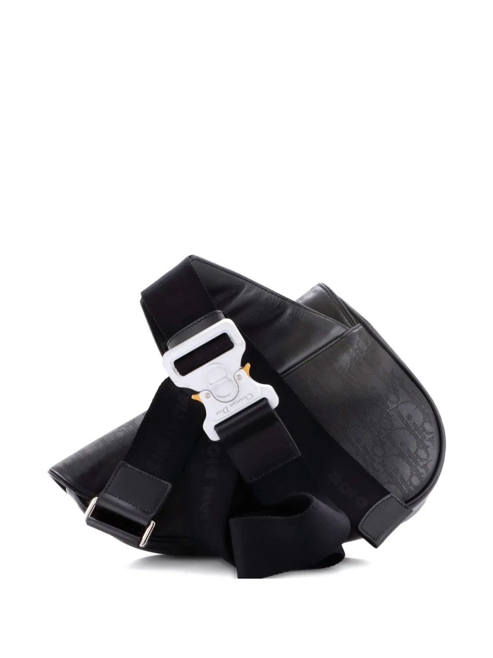 Saddle Oblique Galaxy Leather Crossbody Bag