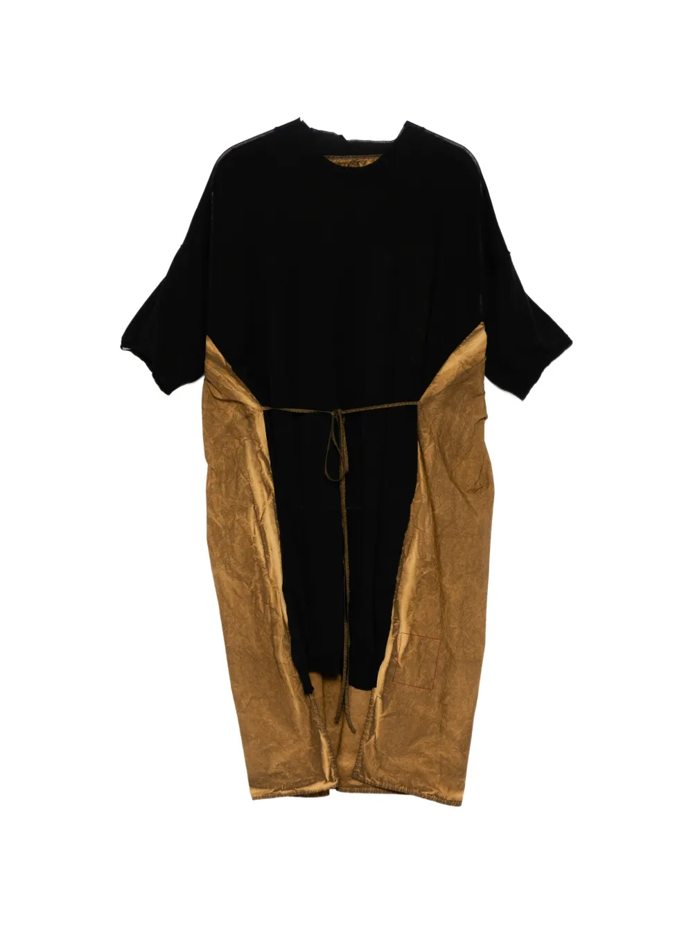 Uma Wang tied-waist top - Nero