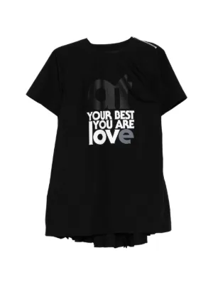 Sacai パフスリーブ Tシャツ | ホワイト | FARFETCH JP