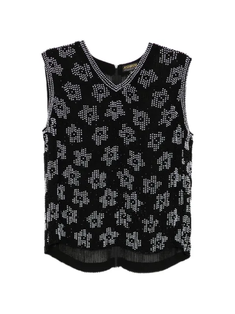 Ashish bead-embellished vest