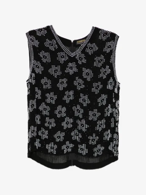 Ashish bead-embellished vest