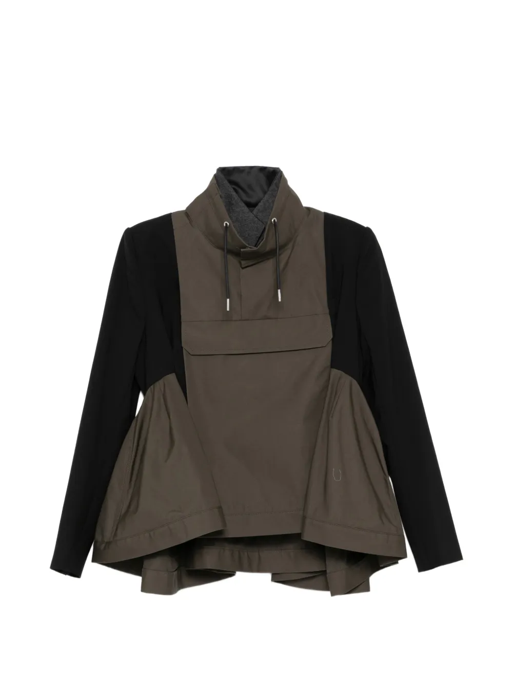 sacai suiting blouson jacket - Nero