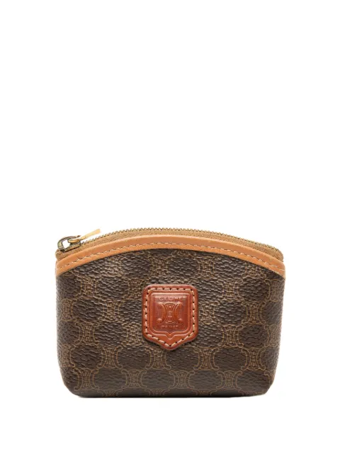 Celine Pre-Owned 1998 Macadam Coated Canvas coin pouch