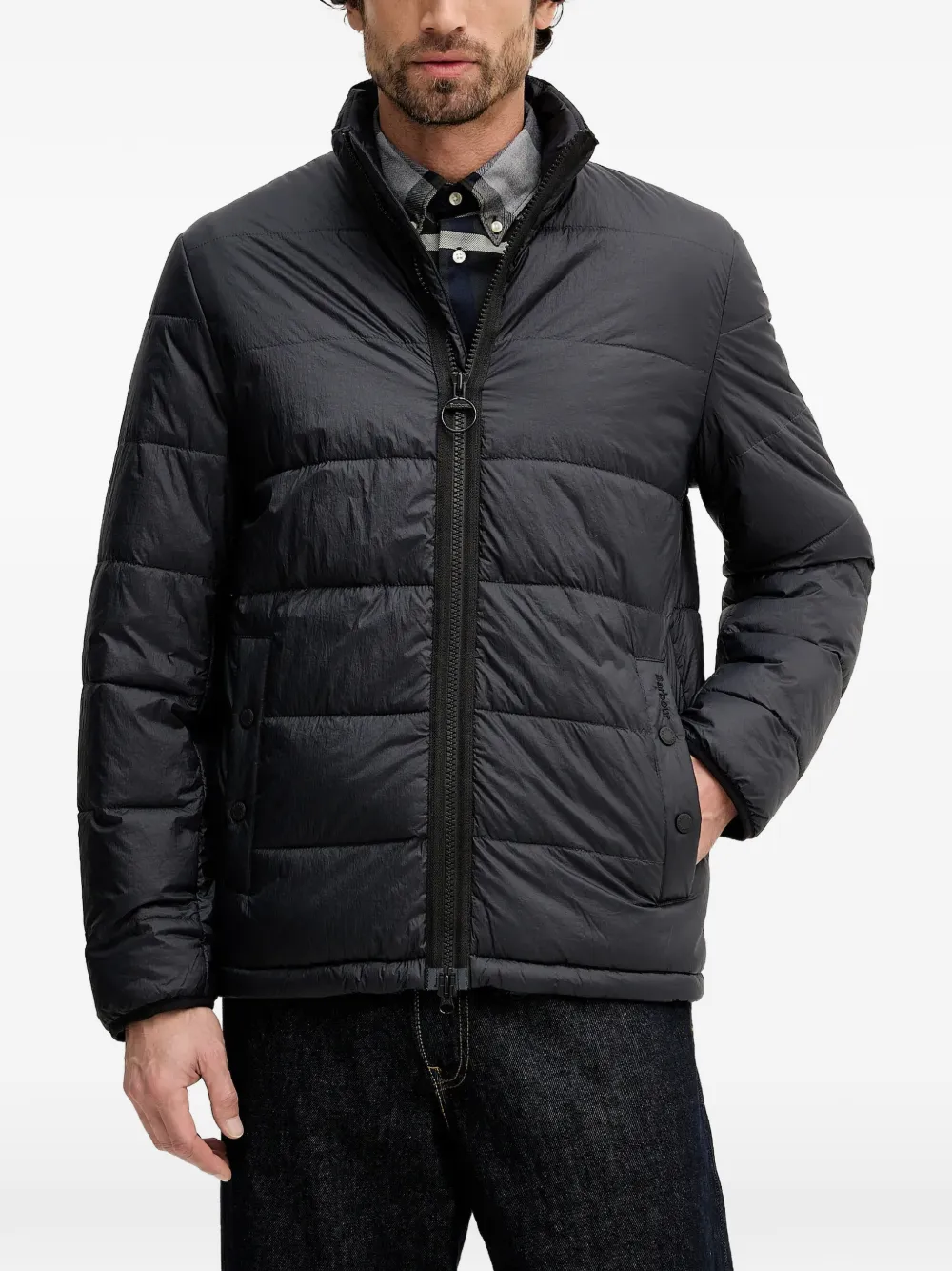 Barbour Offshore padded jacket - Schwarz