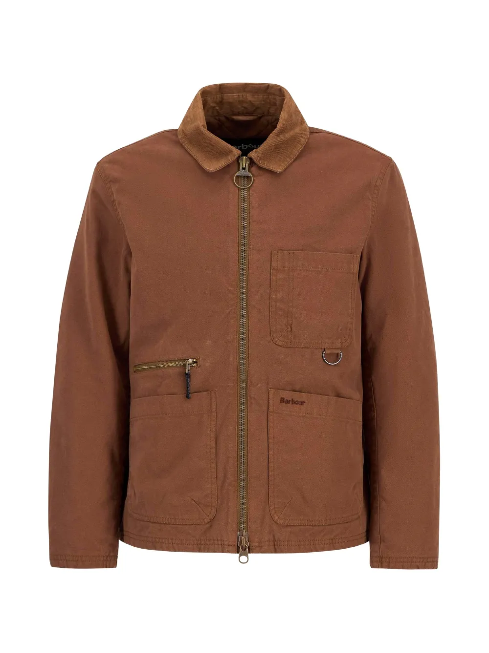 Barbour Cove zip-up pocket jacket - Braun