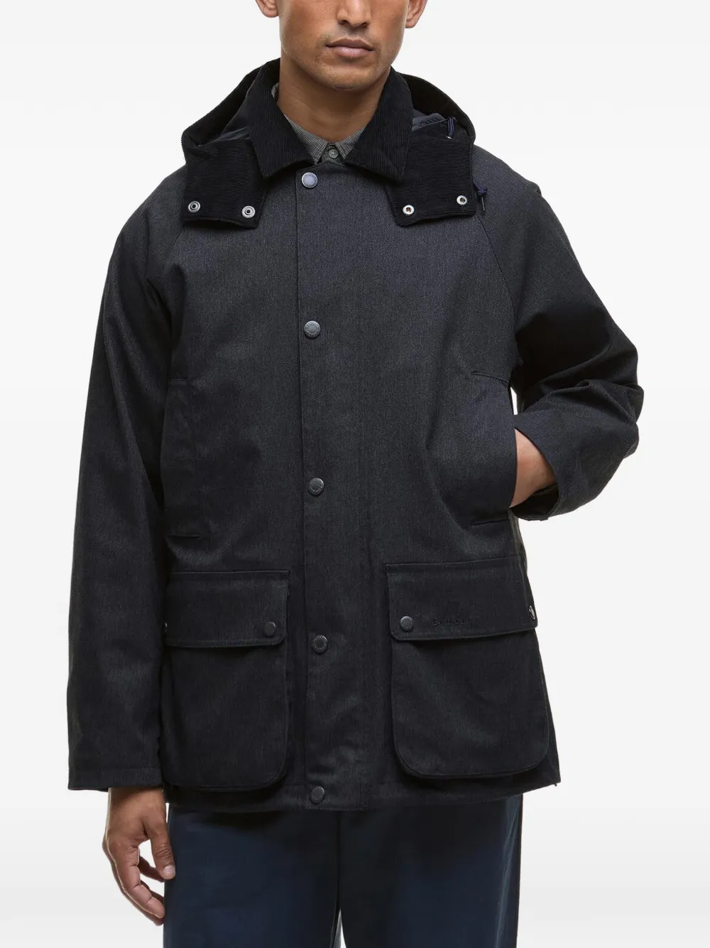 Barbour Modern Beaufort hooded jacket - Blu