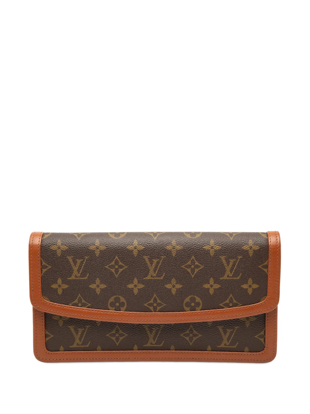 Louis Vuitton Pre-Owned 1988 Monogram Pochette Dame PM clutch bag - Marrone