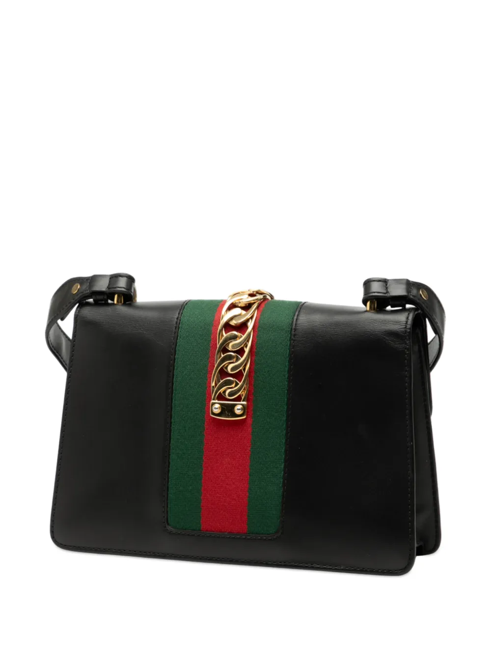 2000-2015 Small Leather Sylvie Web Satchel
