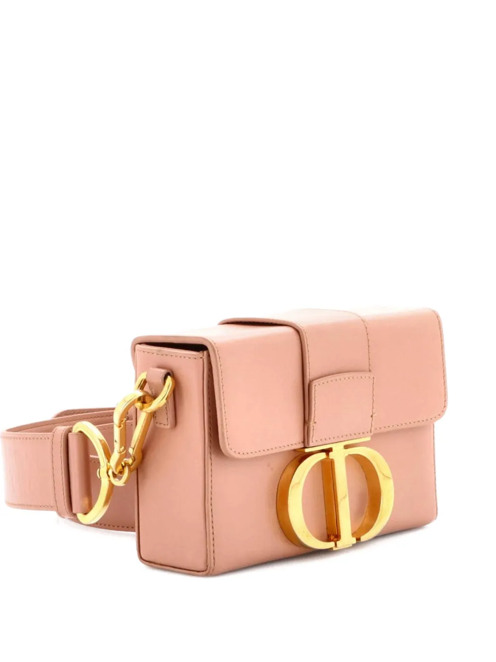 Christian Dior Pre-Owned 30 Montaigne Box Bag Leather crossbody bag - Pink