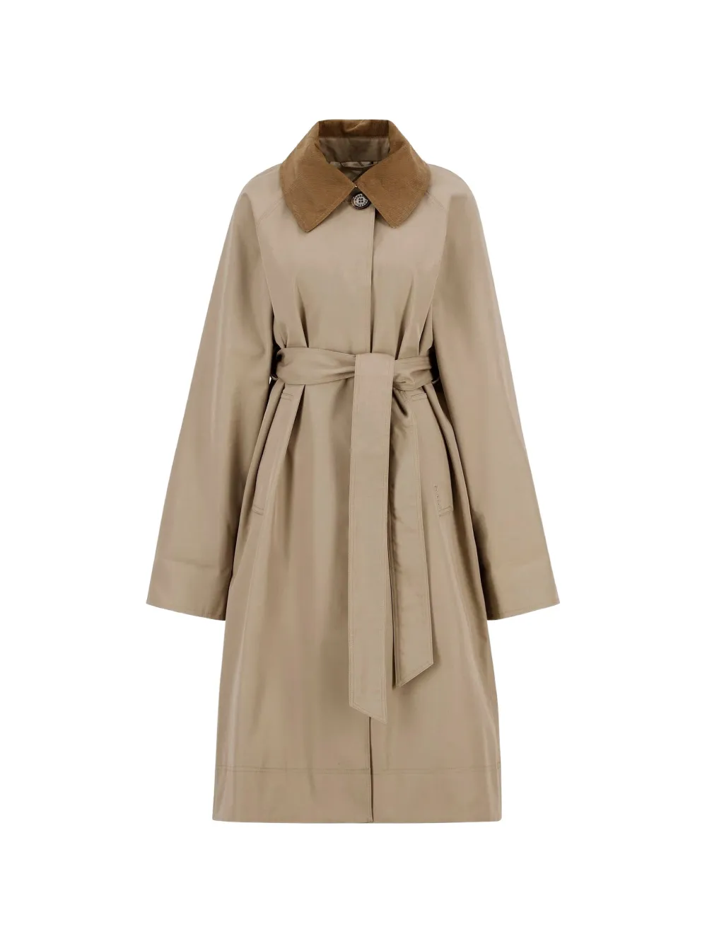 Barbour Reagan corduroy collar belted coat · 14