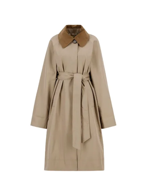 Barbour Reagan corduroy collar belted coat