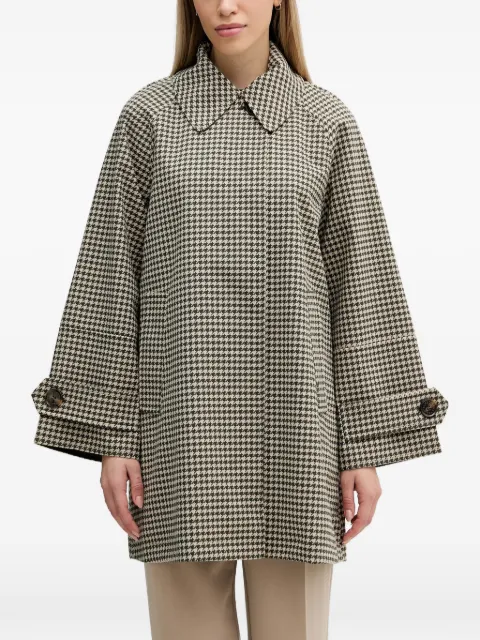 Barbour abrigo Kennedy con motivo pied de poule y cierre