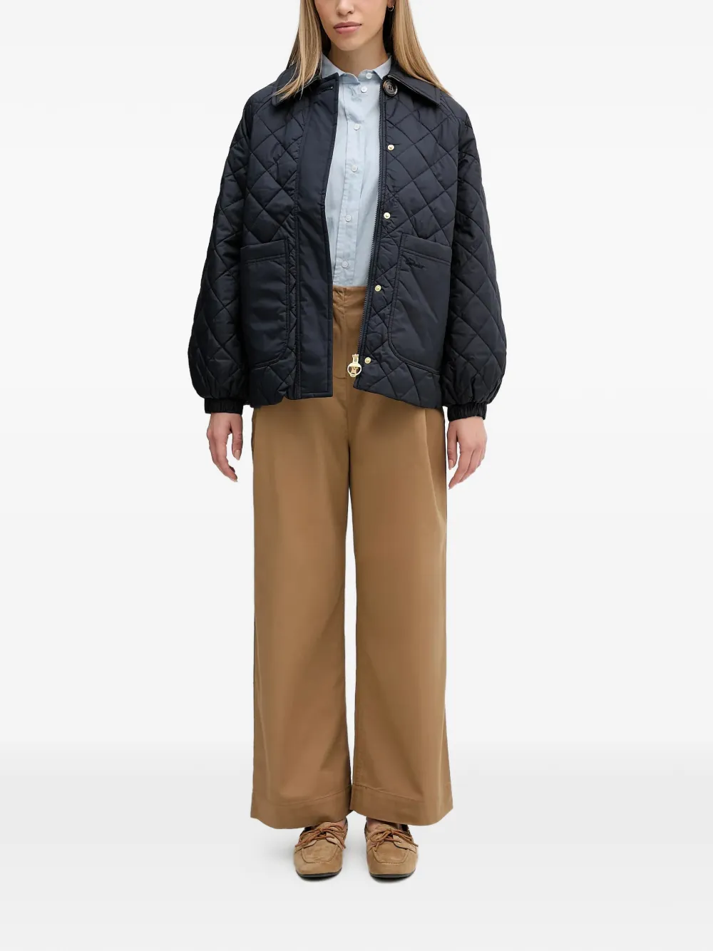  Barbour Laoise Quilted Jacket - Blue 