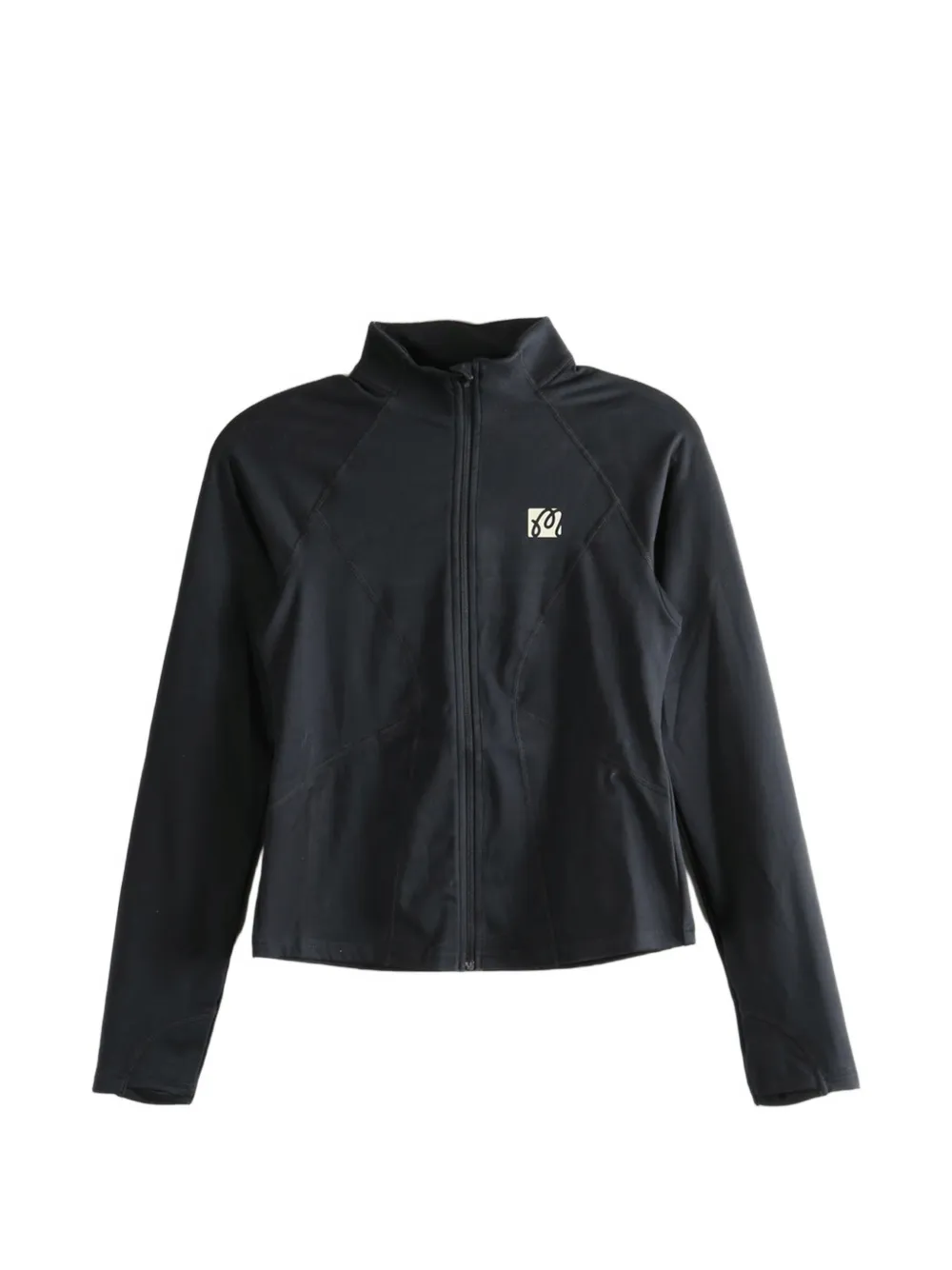 Malbon Golf Rue zip long-sleeves jacket - Schwarz