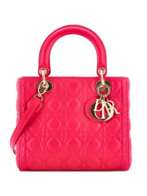 Christian Dior Pre-Owned レディ ディオール バッグ カナージュ