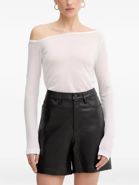 PINKO playera traslúcida