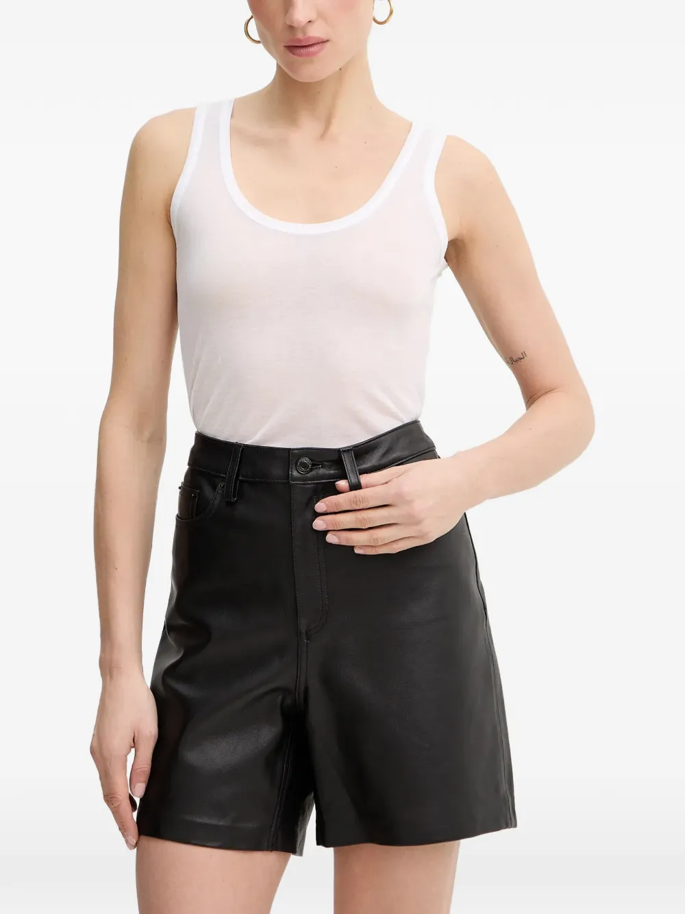 PINKO Semi-doorzichtig T-shirt Wit