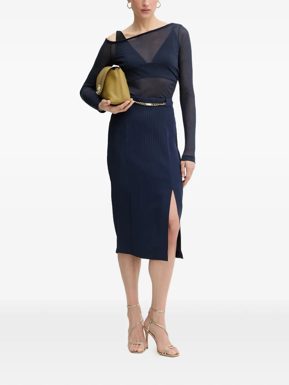 PINKO Justine top Blauw