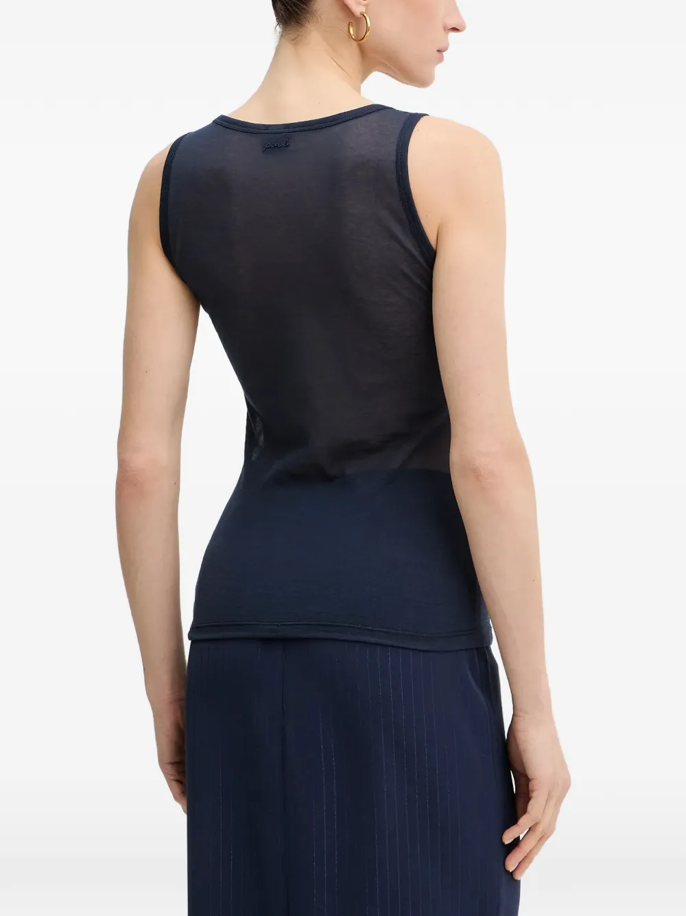 PINKO Justine top Blauw