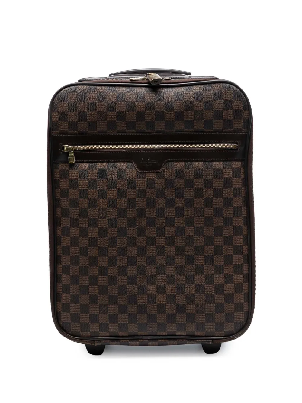 Louis Vuitton Pre-Owned 2007 Damier Ebene Pegase 45 travel bag - Marrone