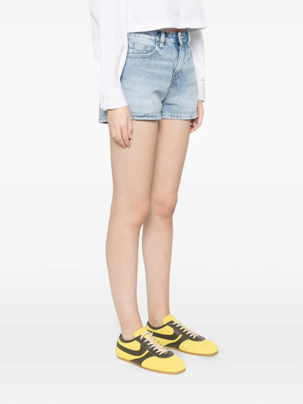  Icon Denim Five-pocket Shorts - Blue 