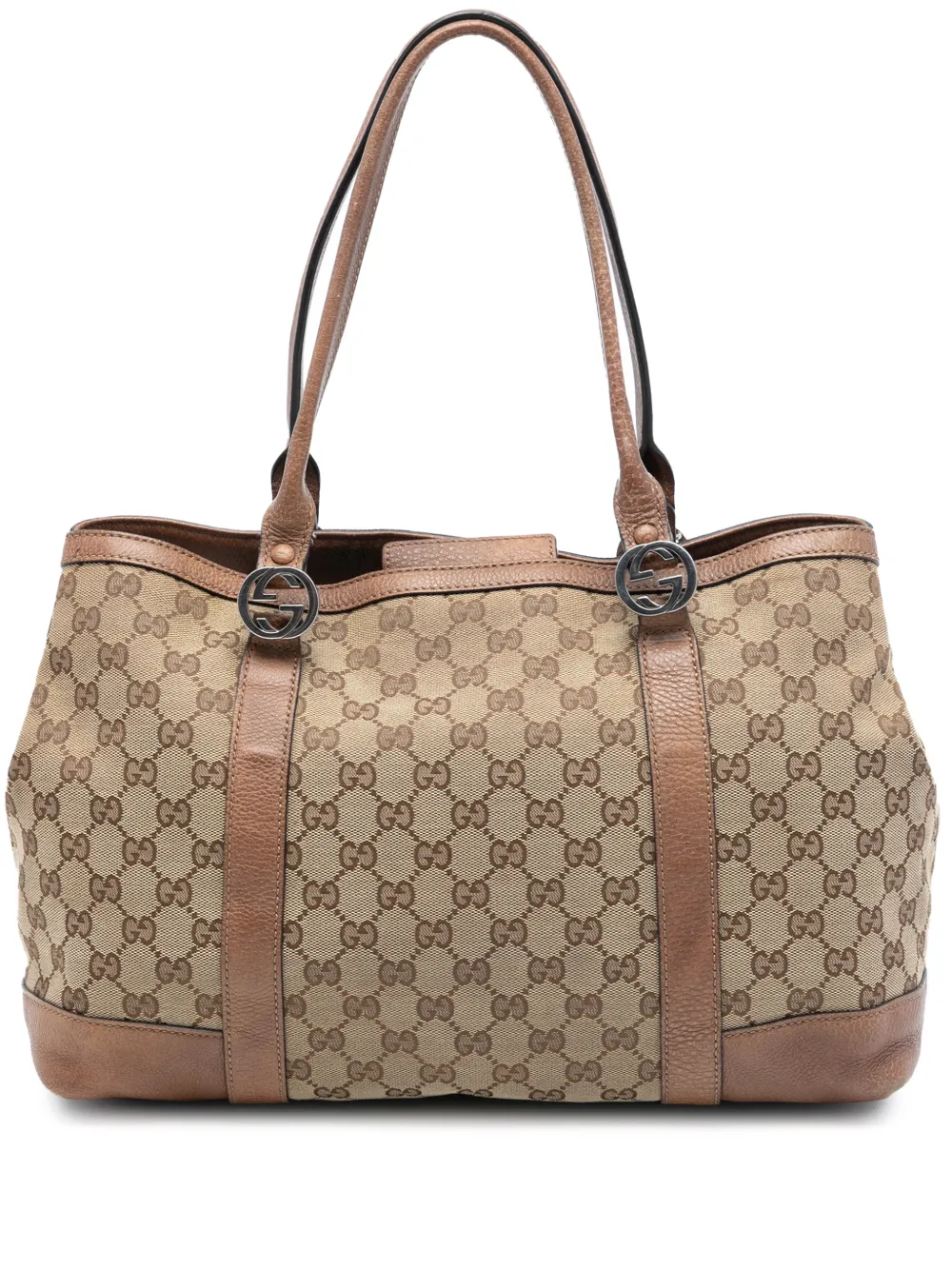 Gucci Pre-Owned Borsa tote Miss GG in tela GG 2016-2025 - Marrone
