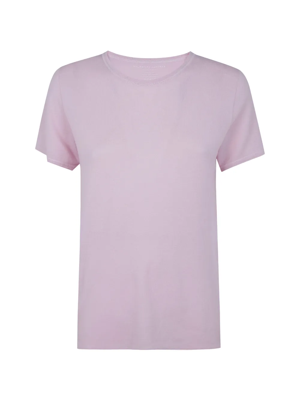 Majestic Filatures crew-neck T-shirt - Rosa
