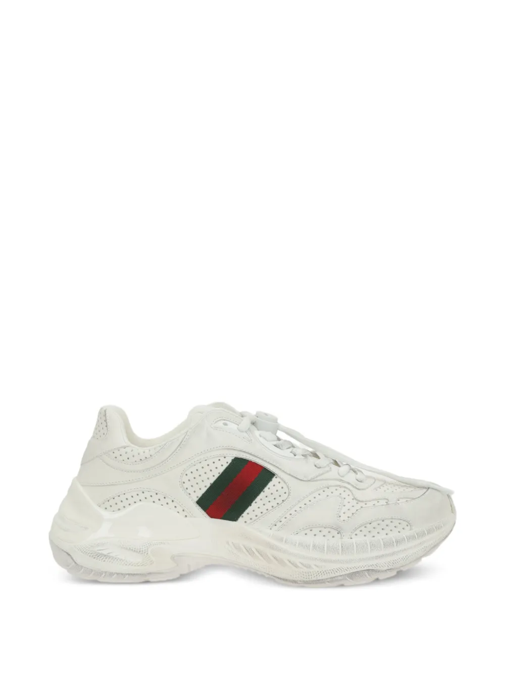 Gucci 2.0 striped sneakers Wit