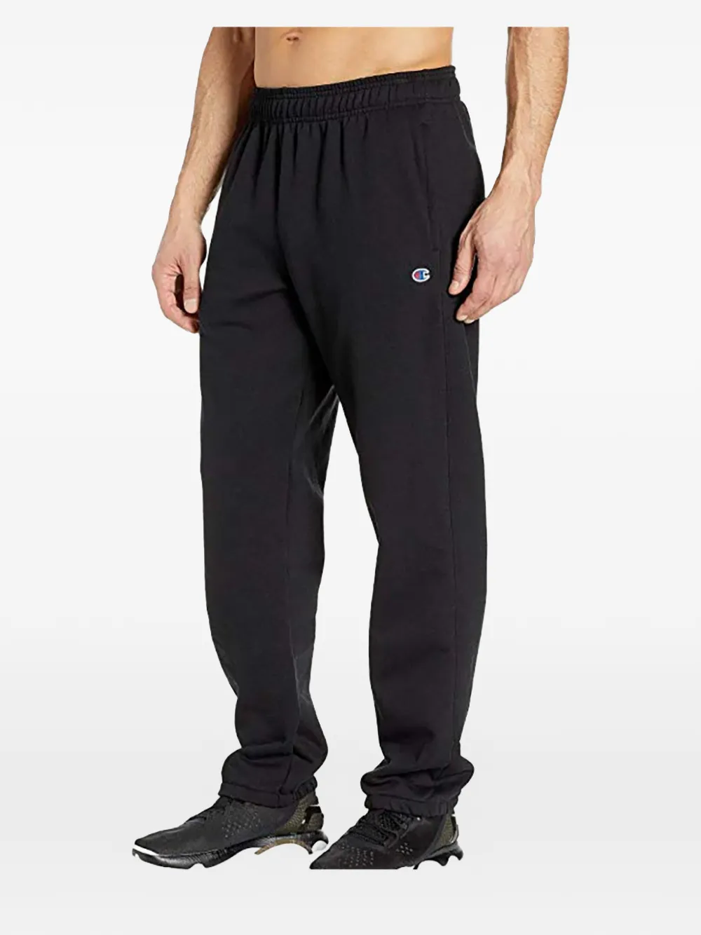 Champion relaxed fleece bottoms track pants - Nero