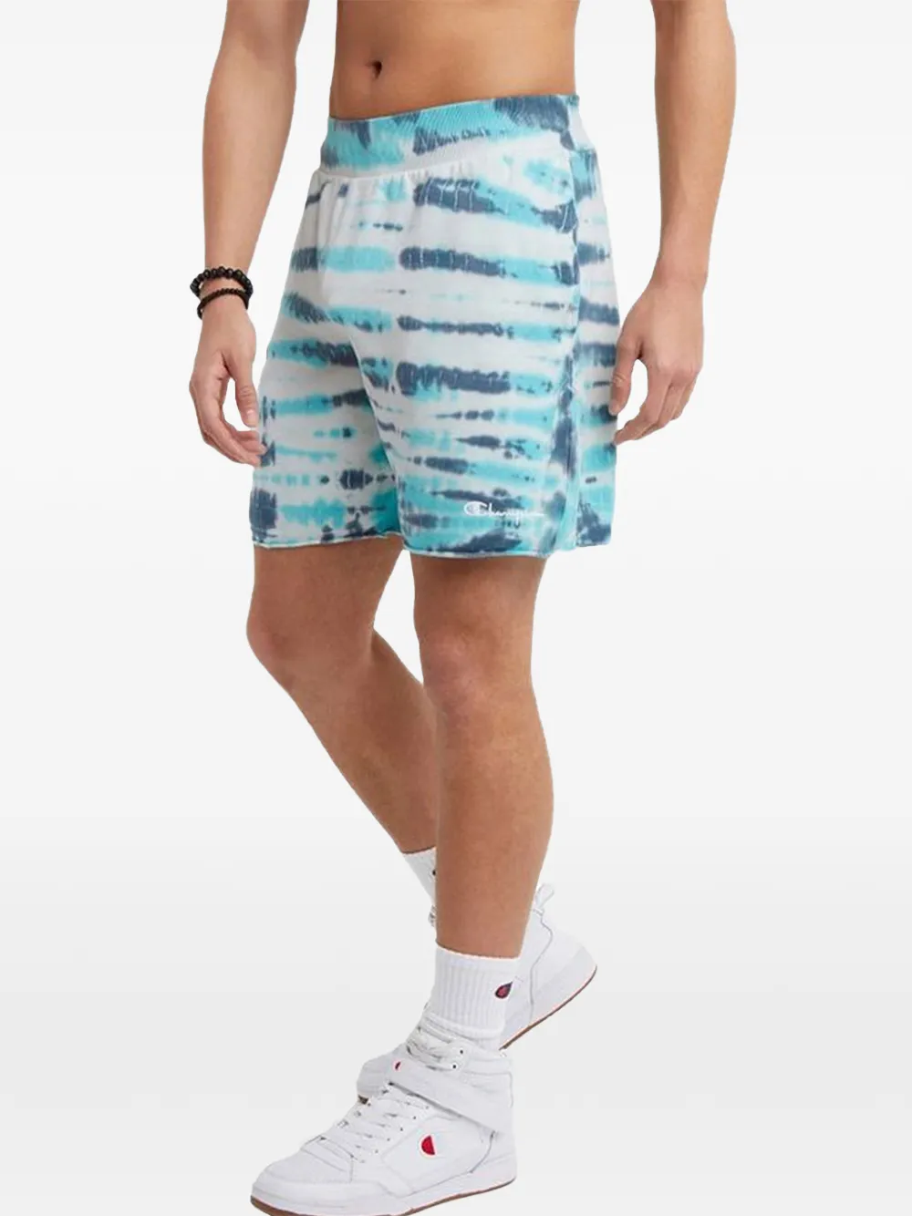 Champion wave dye trekking grey shorts - Blu