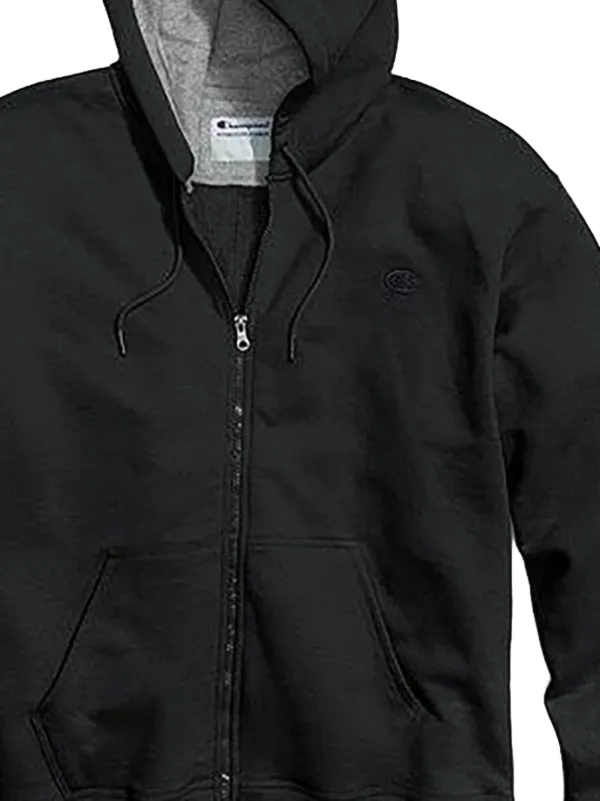 Champion Zipped Hoodie | Black | FARFETCH