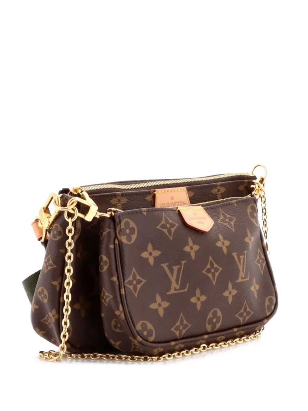 Louis Vuitton Pre-Owned Multi Pochette Accessoires Monogram Canvas crossbody bag - Marrone
