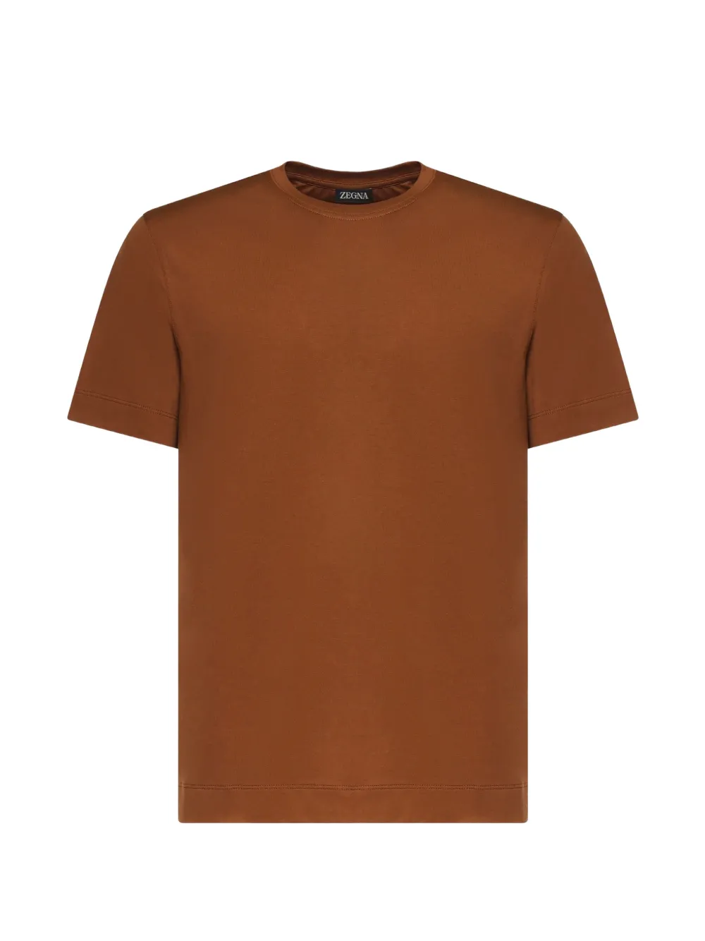 Zegna crew-neck T-shirt - Marrone