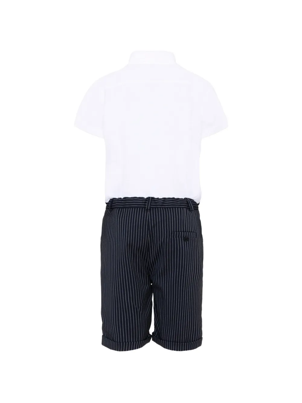 Patachou Pantalonset met krijtstreep Blauw