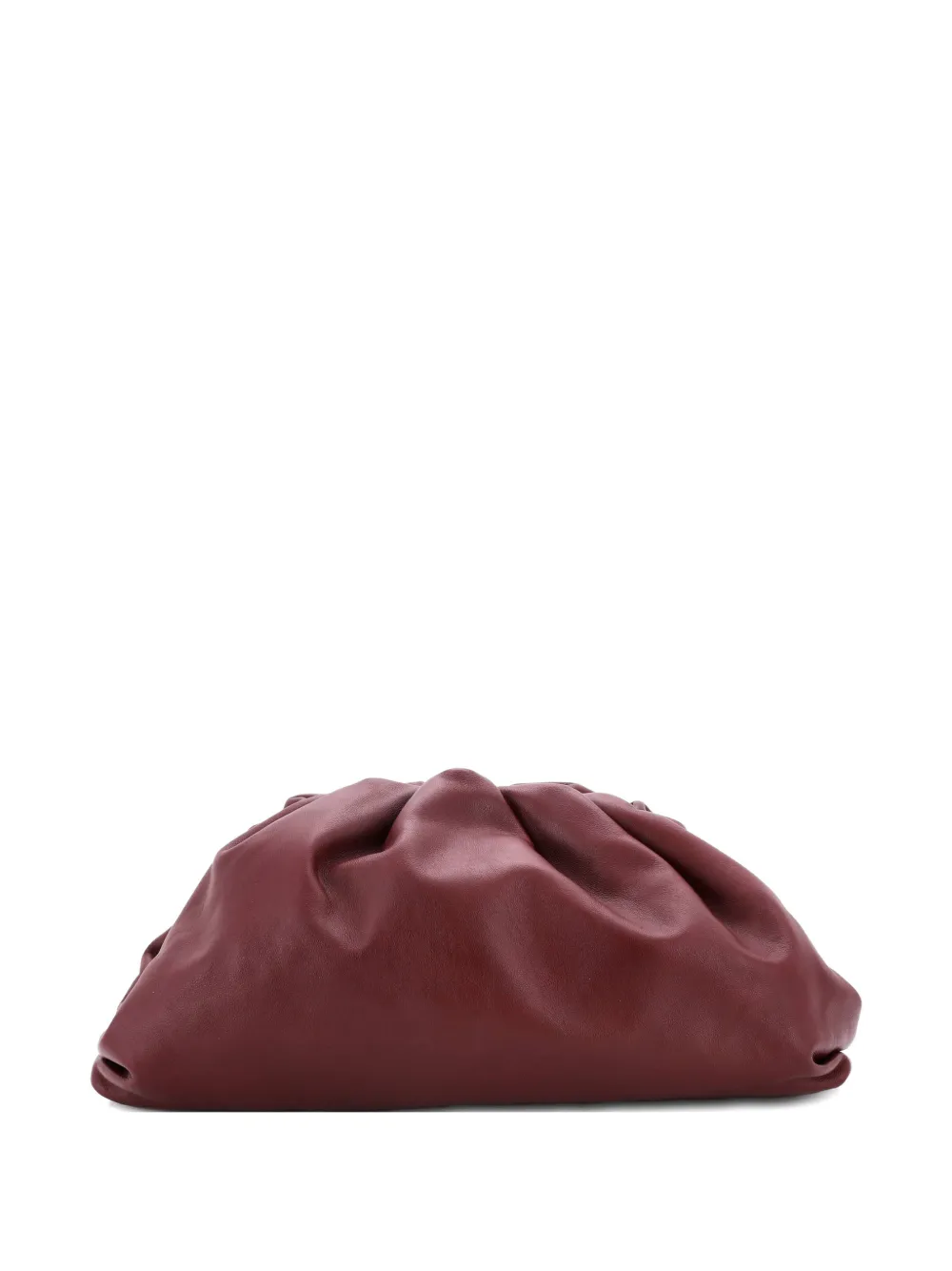 Bottega Veneta Pre-Owned The Pouch Leather clutch bag - Rosso