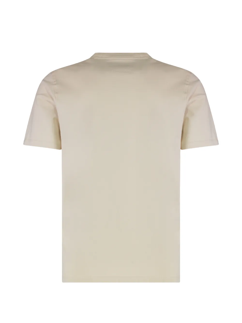 C.P. Company 30 1 jersey T-shirt met korte mouwen en vervaagd logo Beige