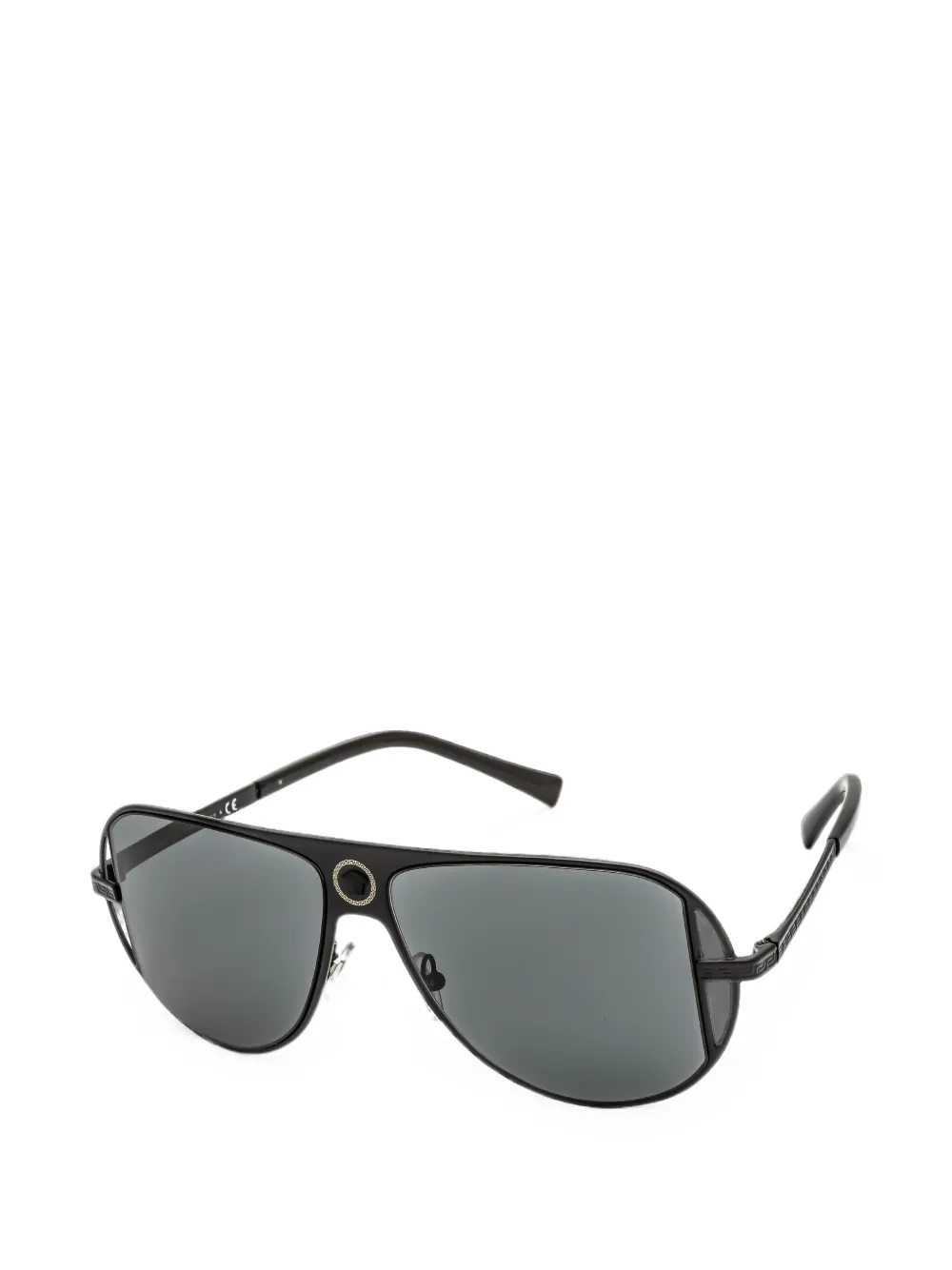 Versace Eyewear pilot-frame sunglasses Zwart