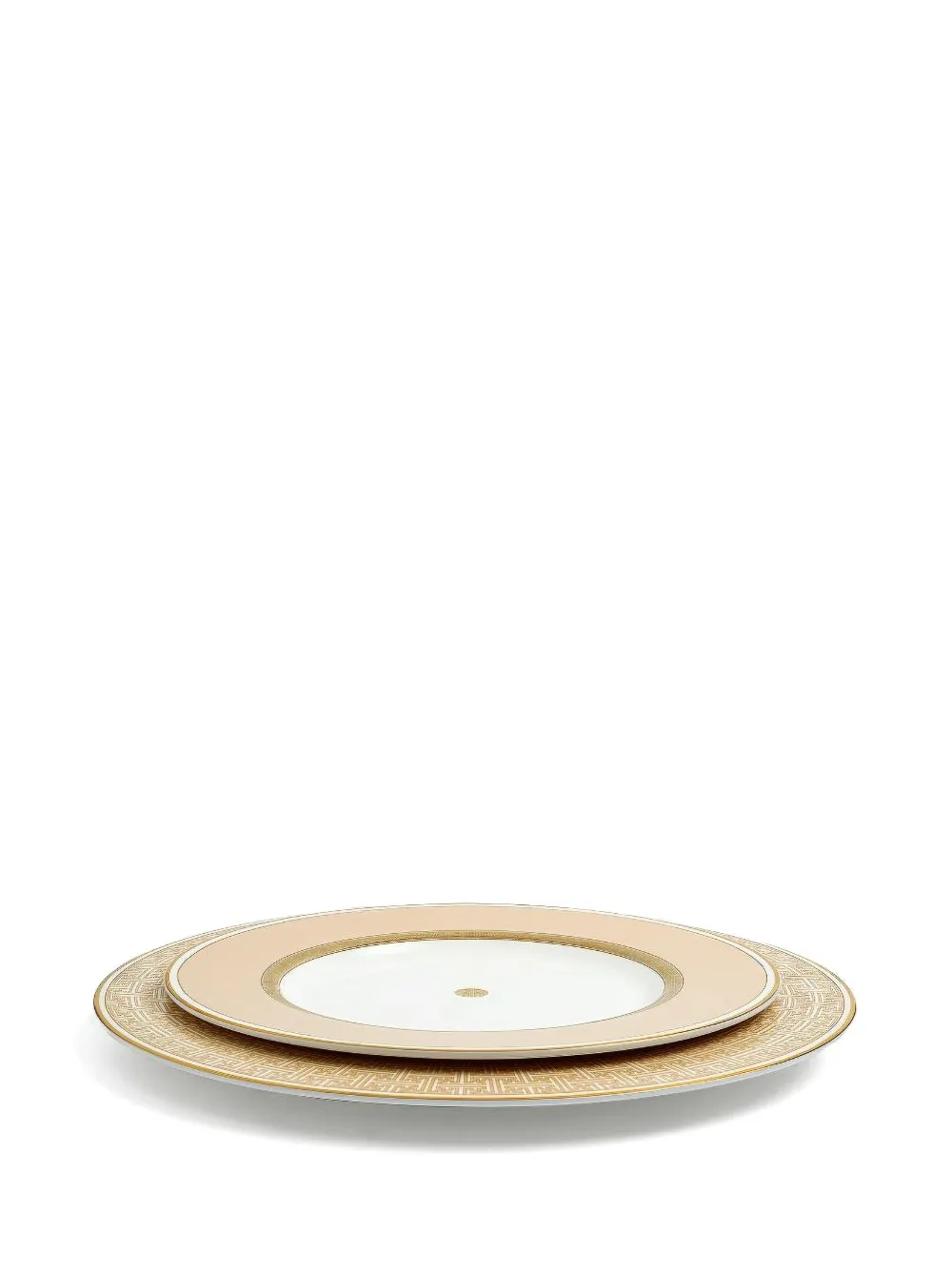  Shanghai Tang Tang Shou Geometric Plate - Neutrals 
