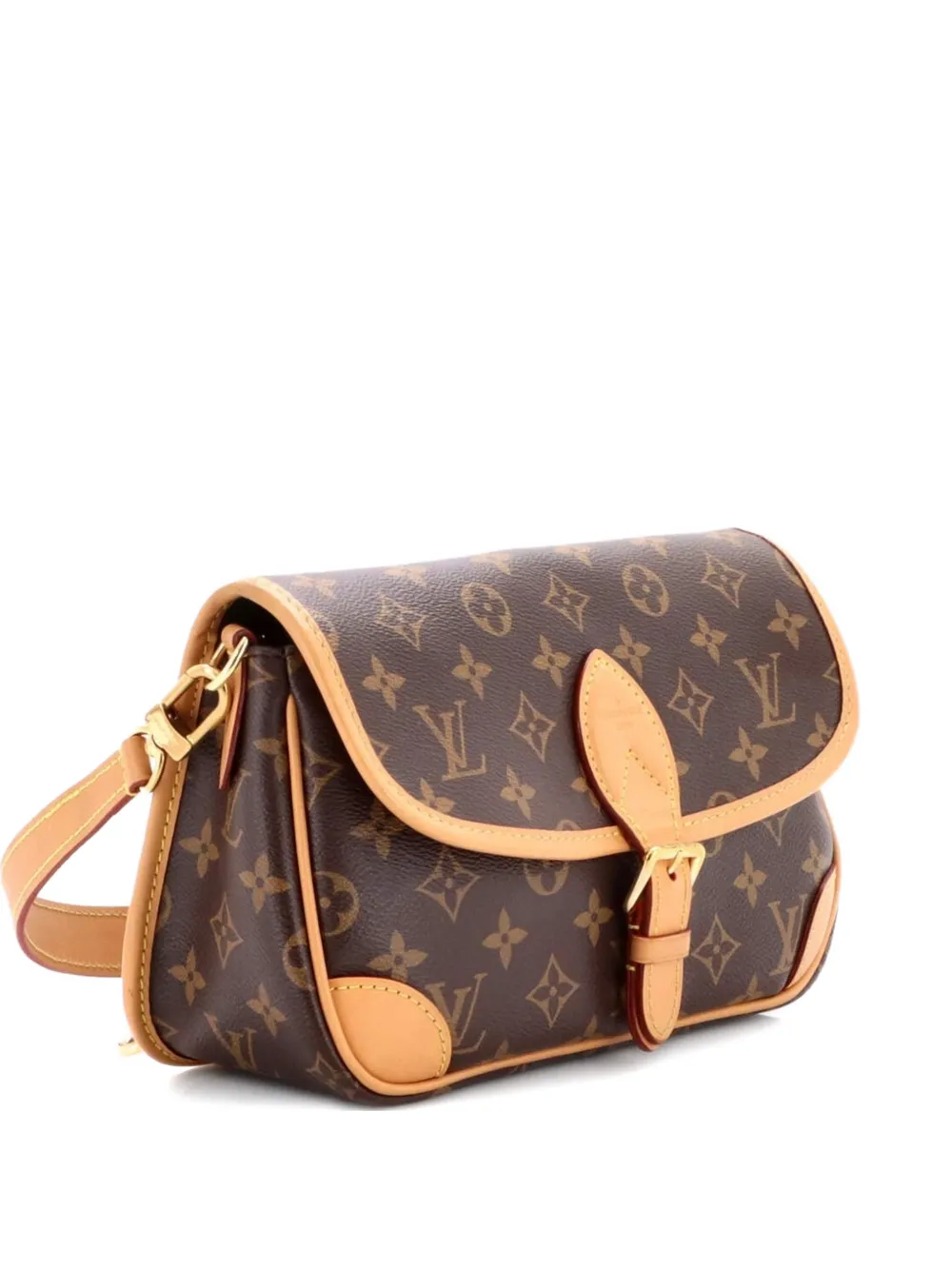 Louis Vuitton Pre-Owned Diane NM Handbag Monogram Canvas crossbody bag - Marrone
