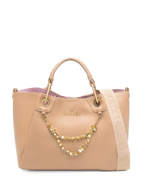 Braccialini Amy hearts-chain tote bag