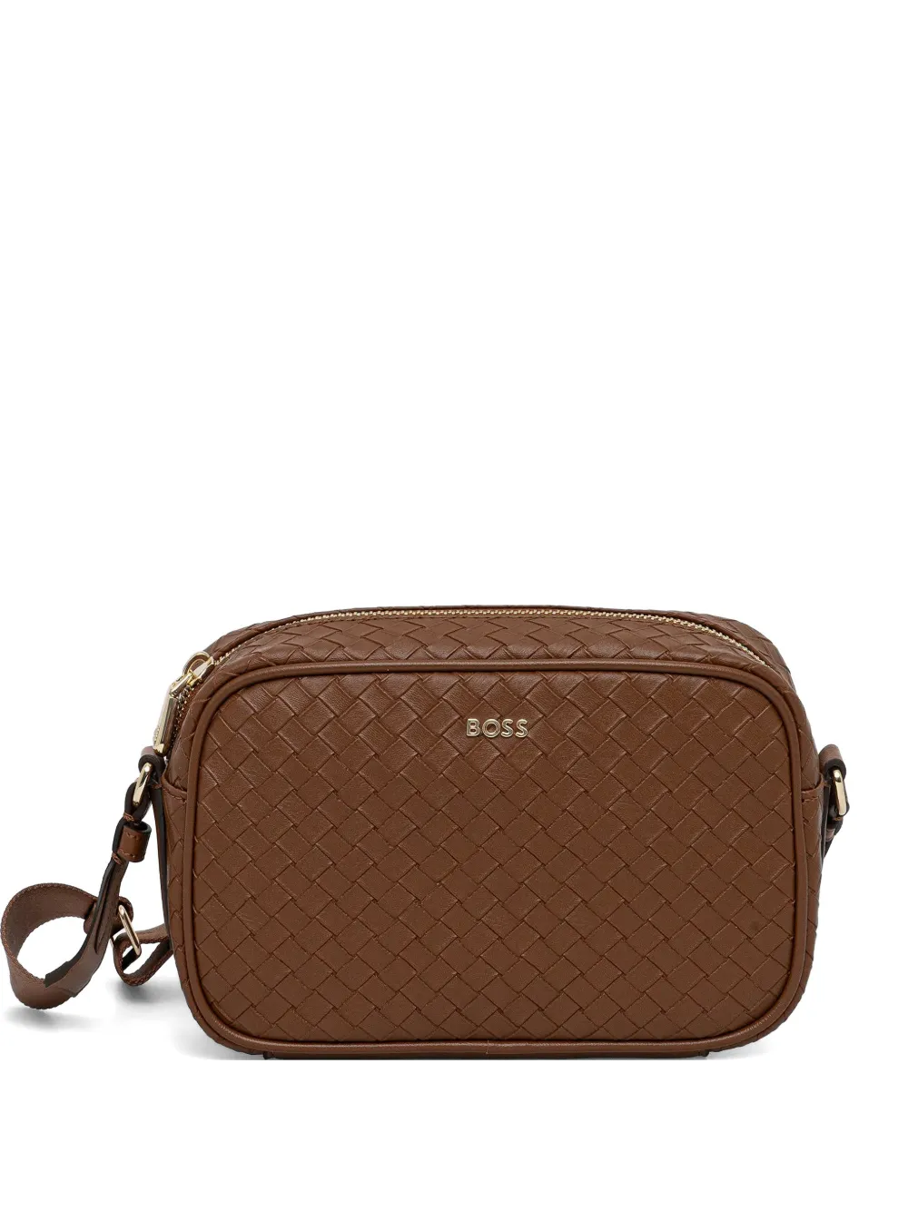 BOSS Sandy satchel bag - Marrone