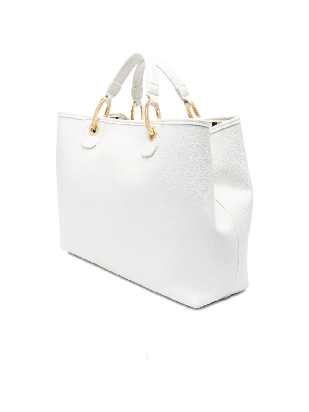  Braccialini Beth Heart-charm Tote Bag - White 