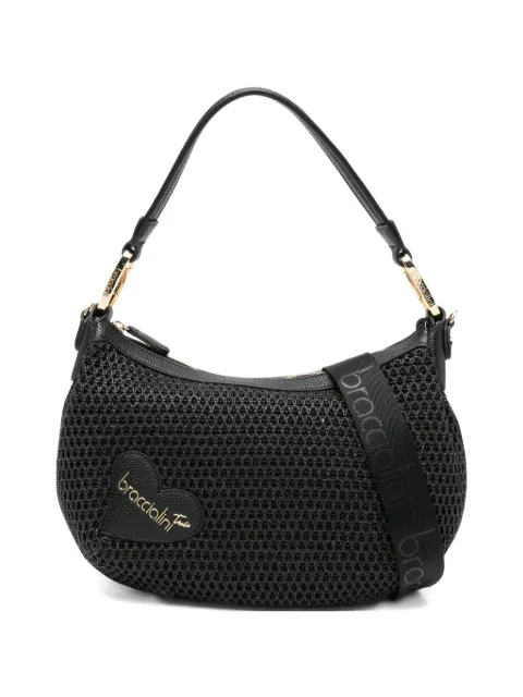 Braccialini Beth Tricot top-zip shoulder bag